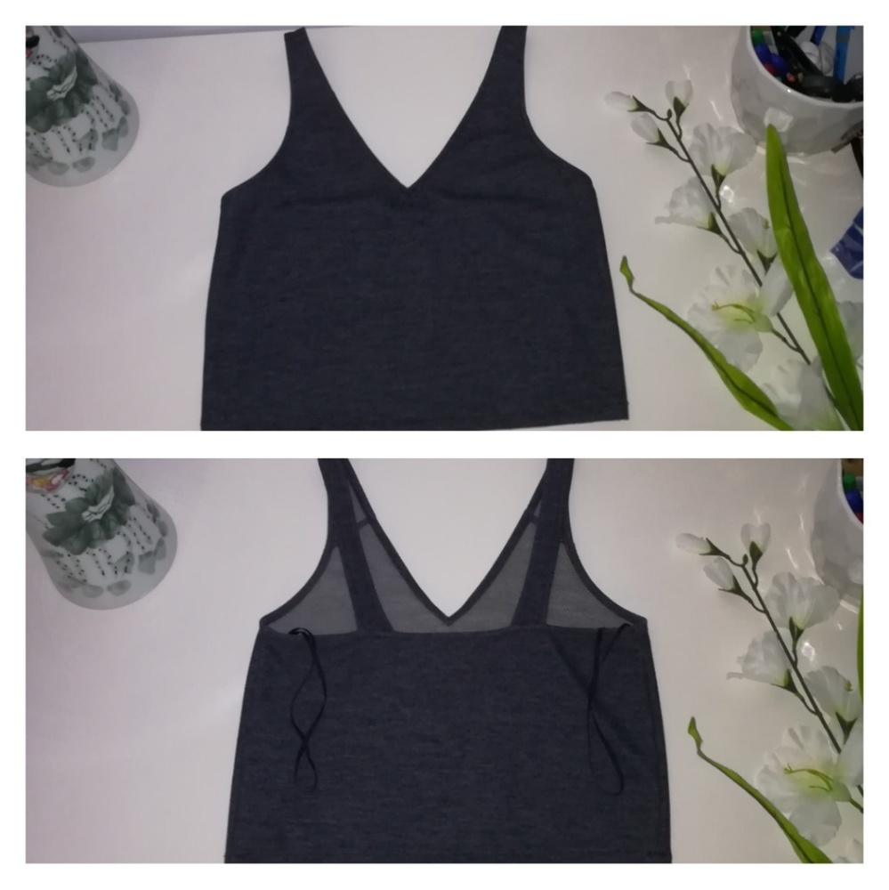 🖤Emmy Sleeveless Crop Top - Picture 5 of 8